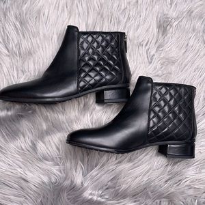 New AQUATALIA LACEY ANIL CALF ANKLE BOOTS